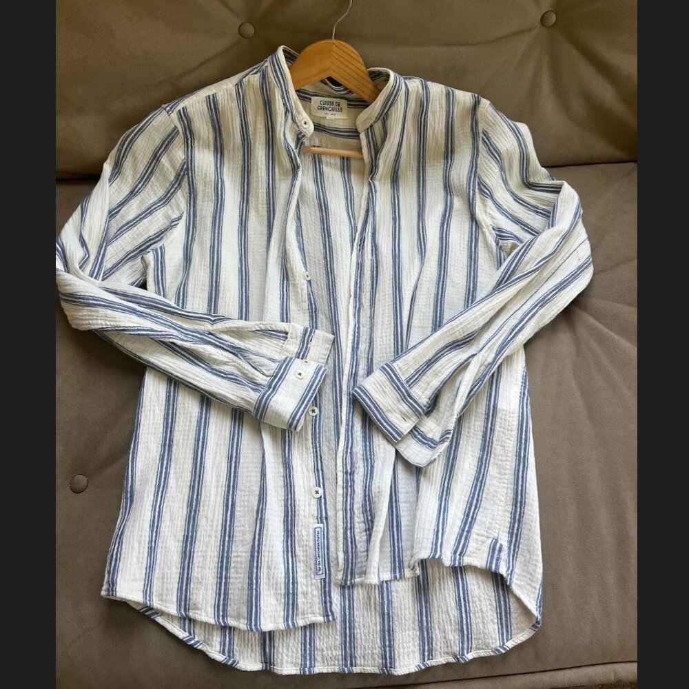 Cuisse De Grenouille Button Down Shirt